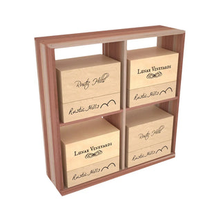 Elementcollection Solid Case Wine Bin Unstained