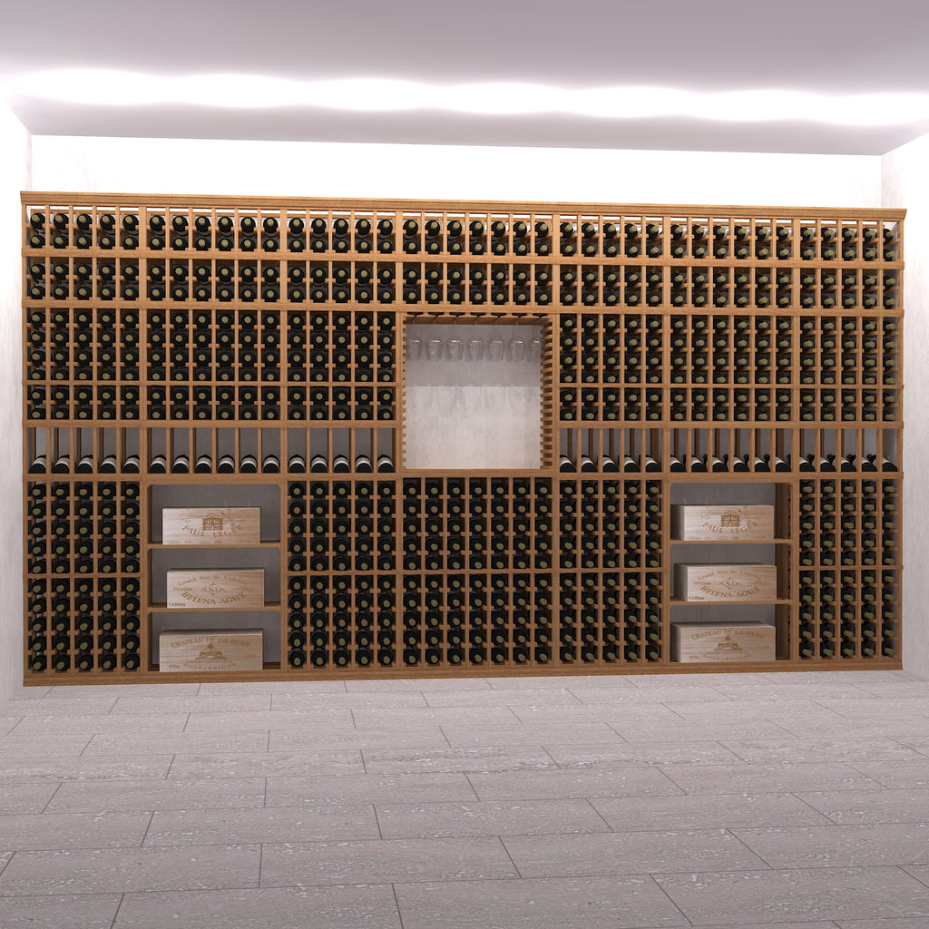 The Collector - 8 Foot Tall Precision Kit Wine Racking Display Set ...