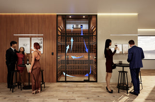 WhisperKOOL Blow-Through Mini Wine Cellar Refrigeration System
