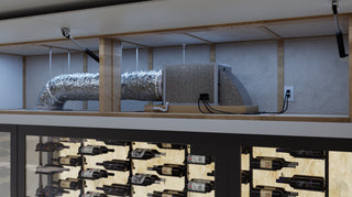 WhisperKOOL Blow-Through Mini Wine Cellar Refrigeration System