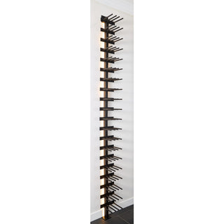 caption 2 Bottles Wide Cork Forward V Bar Glow (with LED Lighting) - Shown Without Bottles