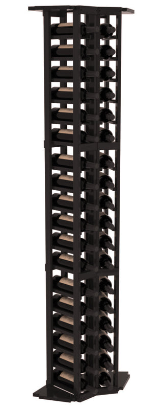 Elementcollection 2 Column Corner Wood Wine Rack Greywash Stained