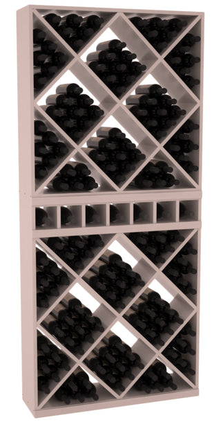 Elementcollection Liquor Case Bin X2 Cubby Combo Greywash Stained