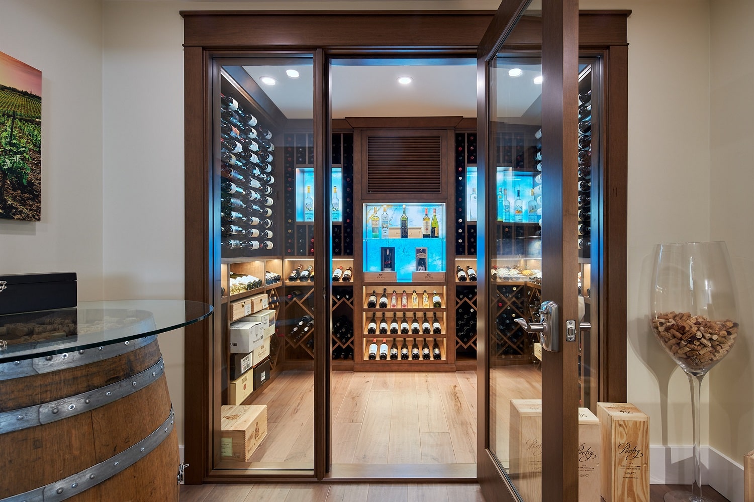 Wine Cellar Doors Blue Grouse Wine Cellars