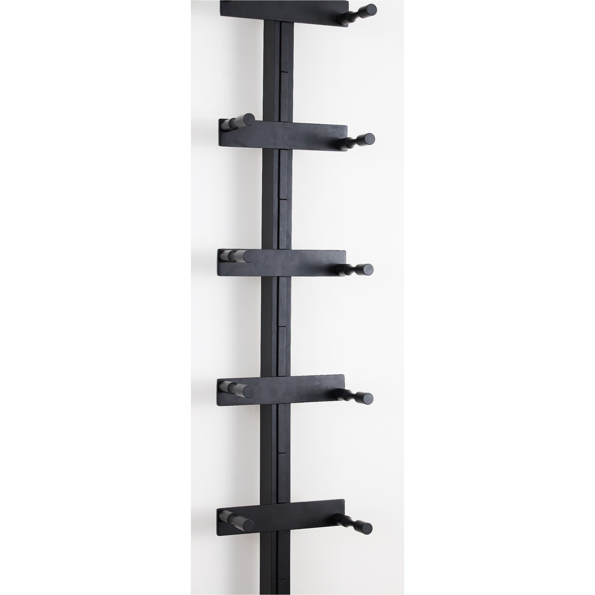 V Bar Floating Wine Rack - Double Spaced Label View Pegs – Blue Grouse ...