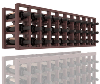 Elementcollection 10 Column Standard Extender Wood Wine Rack Walnut Stained
