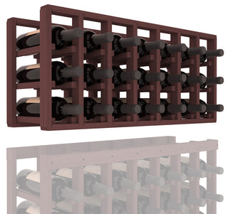 Elementcollection 7 Column Standard Wood Wine Rack Extender Greywash Stained