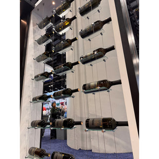 6 Bottle Float Cable Wine Racking Display Kit