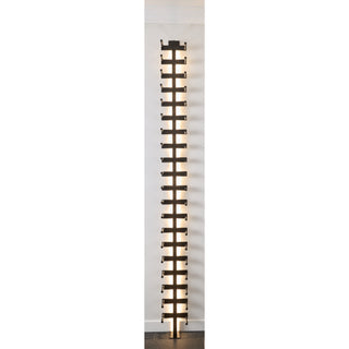 caption Full rack without bottles - shown with optional lighting kit