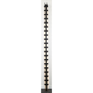 caption 1 Bottle Wide Cork Forward V Bar Glow, Shown Without Bottles