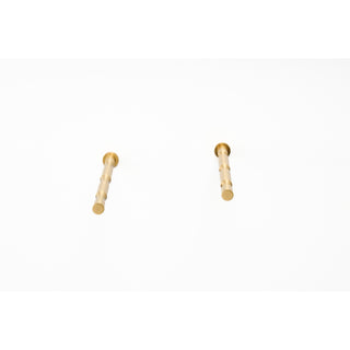 VINdustry Label View Three Bottle Deep Wine Pegs (Pair)