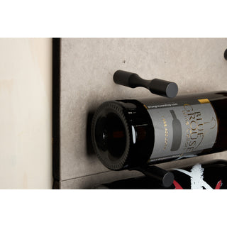 VINdustry Label View Single Bottle Deep Wine Pegs (Pair)