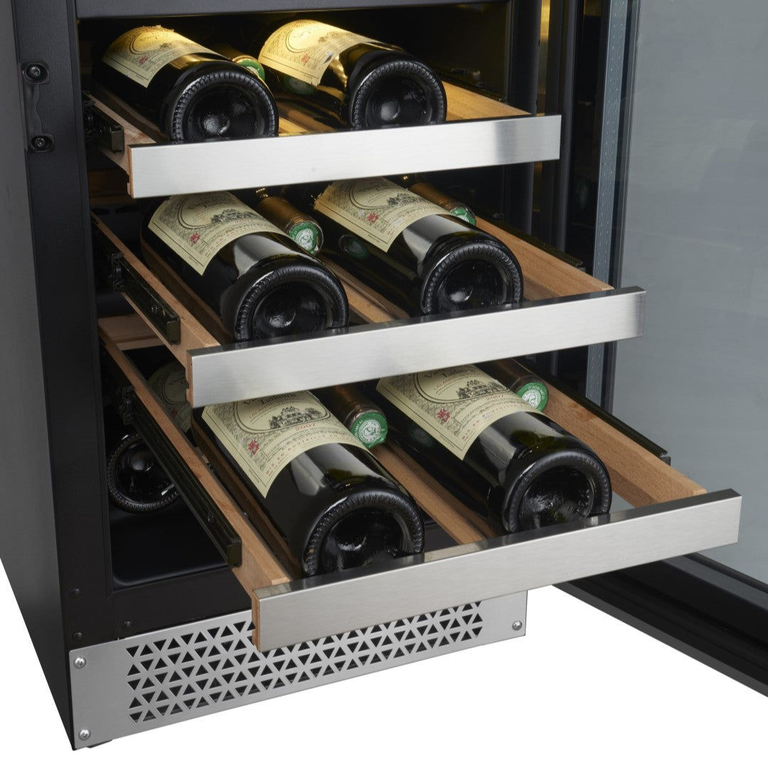 Cavavin Vinoa Collection V024WDZ Dual Zone Wine Fridge Blue Grouse