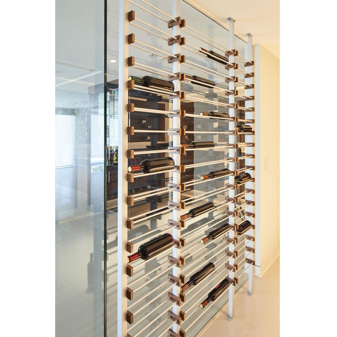 Millesime Streamline Wine Rack 2 Bottle Deep 9 Feet High Blue Grouse Wine Cellars