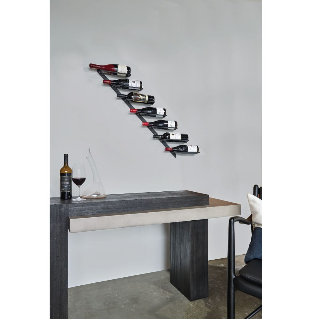 Vino Mode Wine Display Rack - 7 Bottle Diagonal – Blue Grouse Wine Cellars
