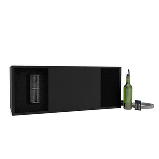 WhisperKOOL recessed 8000 ceiling mount split cooling system with bottle probe, a cooling solution for large wine cellars and storage areas 
