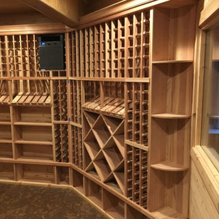 CellarPro 4200VSx-ECX Cooling Unit Cooling System installed example custom wood wine cellars 