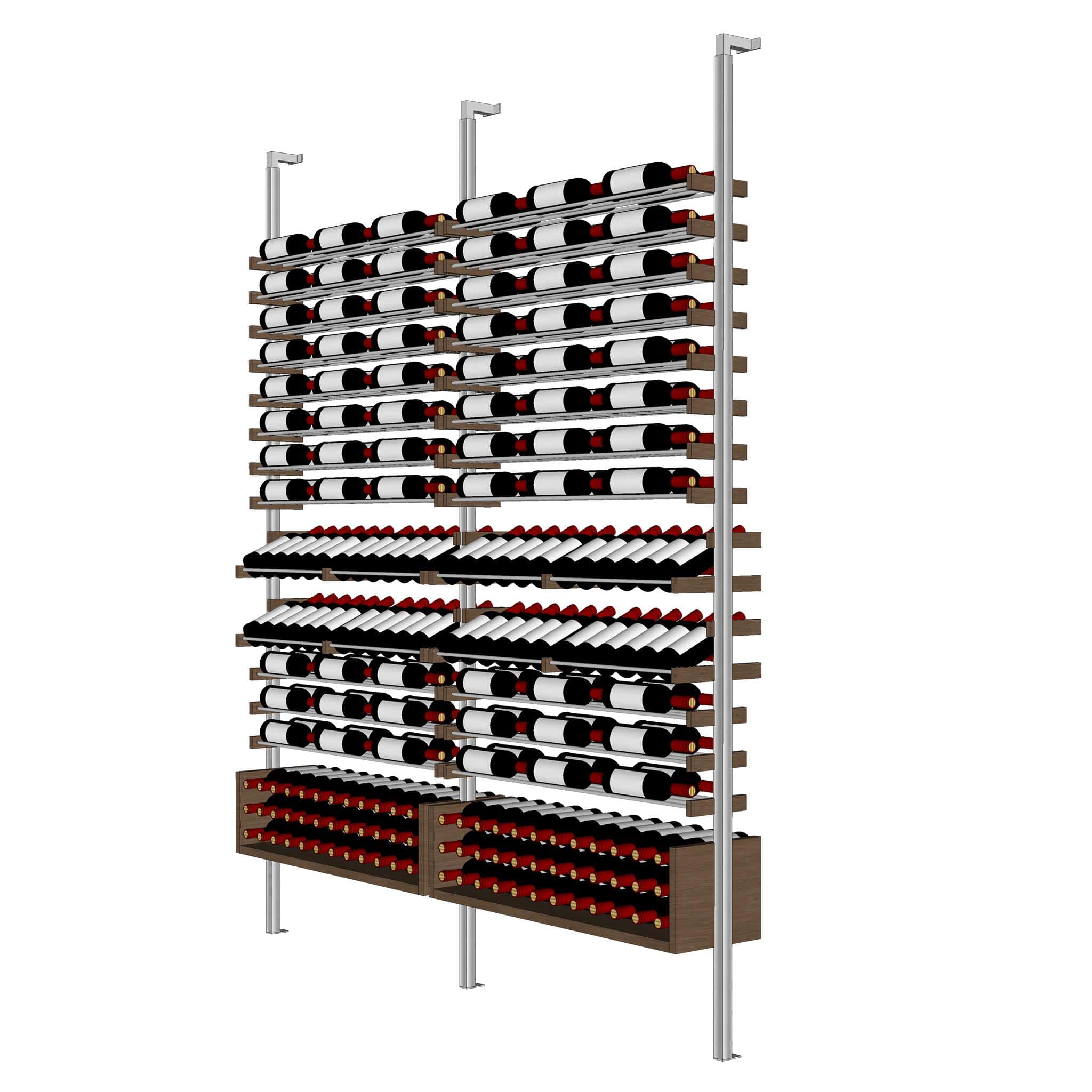 Wine Racking with Rails – Blue Grouse Wine Cellars