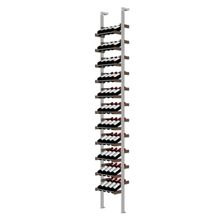 Millesime Showcase Wine Rack -17 bottle wide 9 Feet High  label forward wine racks