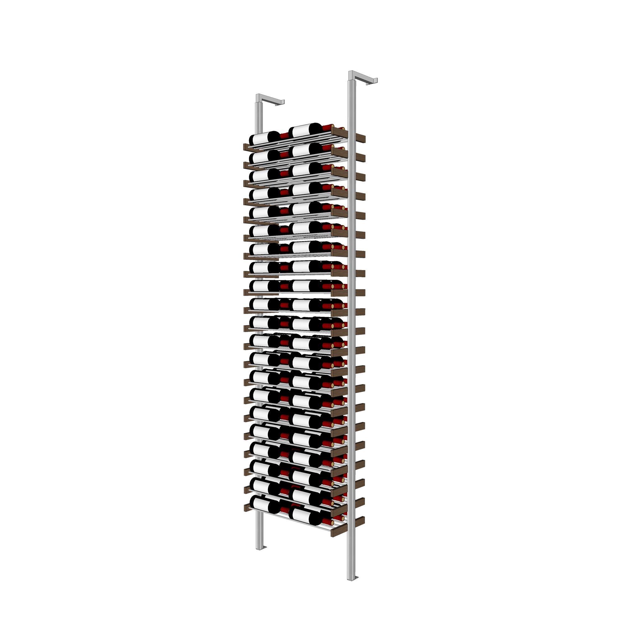 Millesime Streamline Wine Rack - 3 Bottle Deep & 9 Feet High – Blue ...