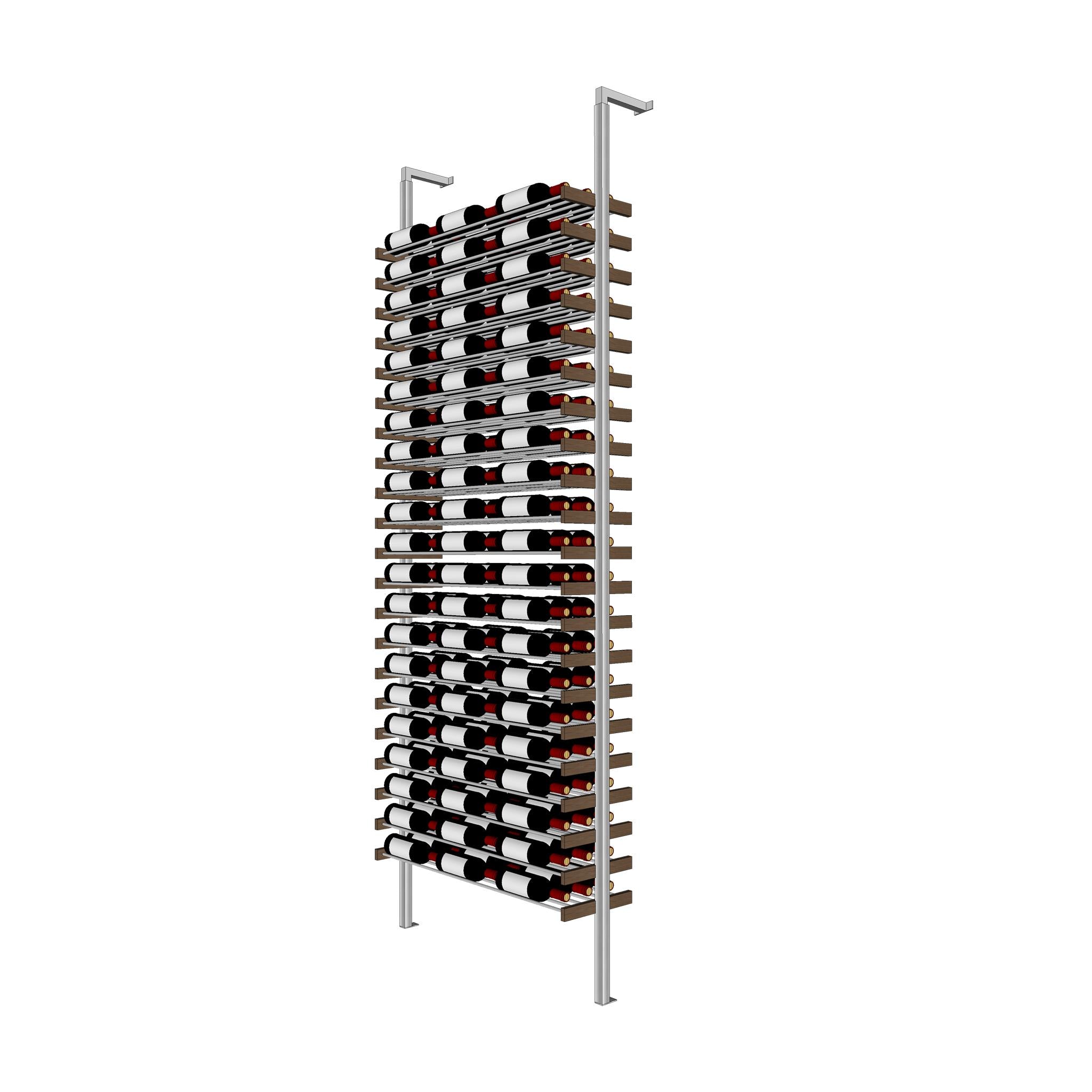 Millesime Streamline Wine Rack - 3 Bottle Deep & 9 Feet High – Blue ...