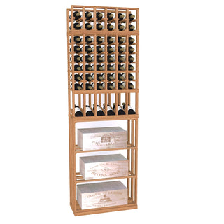 6 Column Combination Precision Kit Wine Rack/Case - 7 Foot