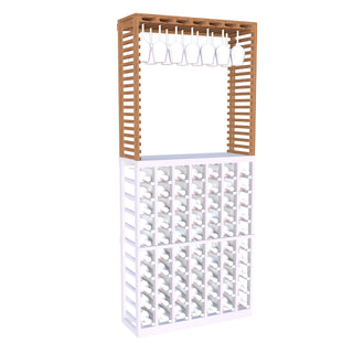 Display Topper with Stemware Rack Precision Kit - 6 Foot