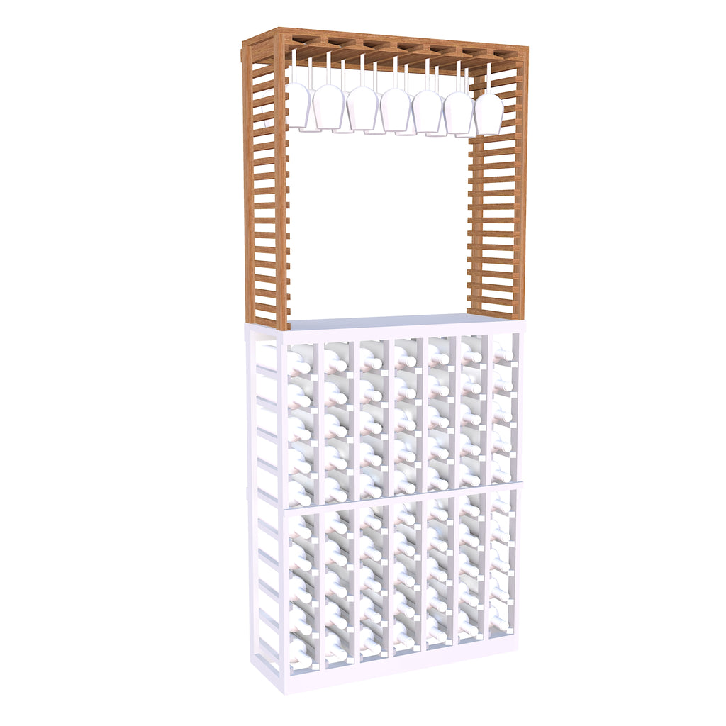 Display Rack Topper Display Topper with Stemware Rack Precision Kit - 6 Foot – Blue Grouse ...